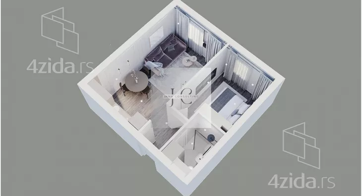 Dvosoban stan | 4zida