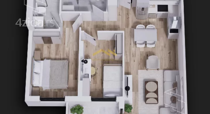 Trosoban stan | 4zida