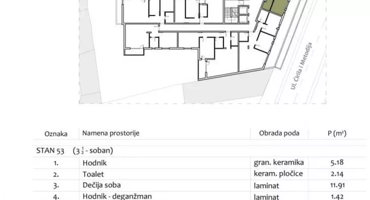 Troiposoban stan | 4zida