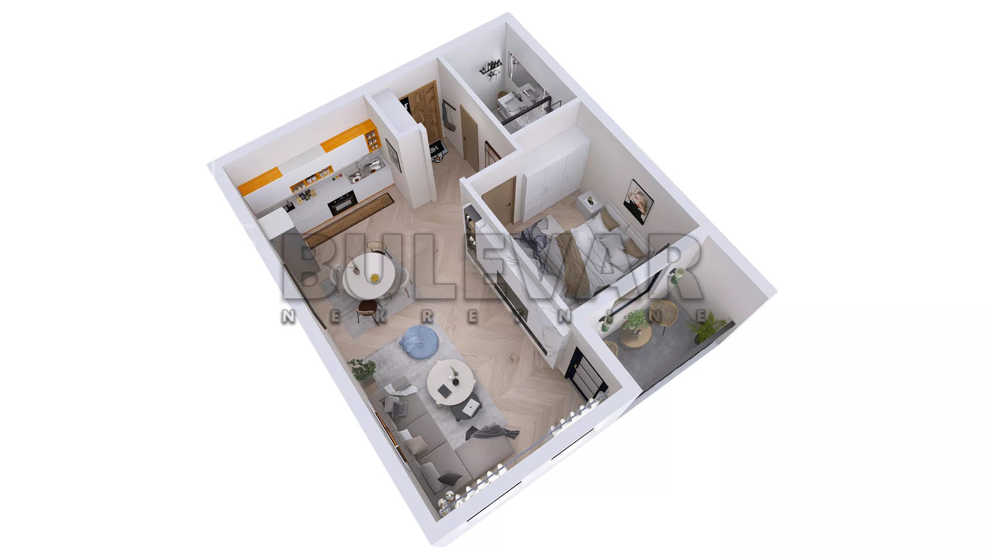 Dvosoban stan | 4zida