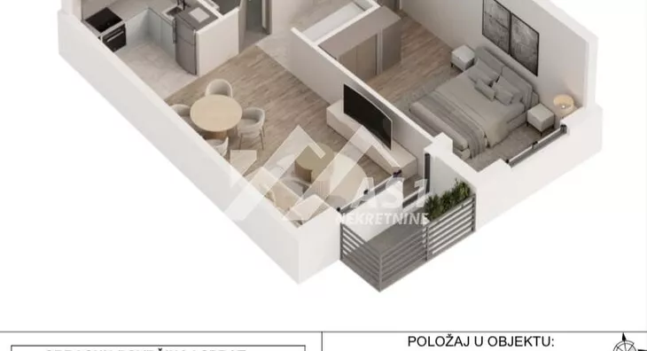 Dvosoban stan | 4zida