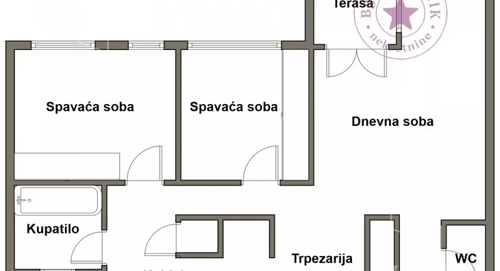 Trosoban stan | 4zida