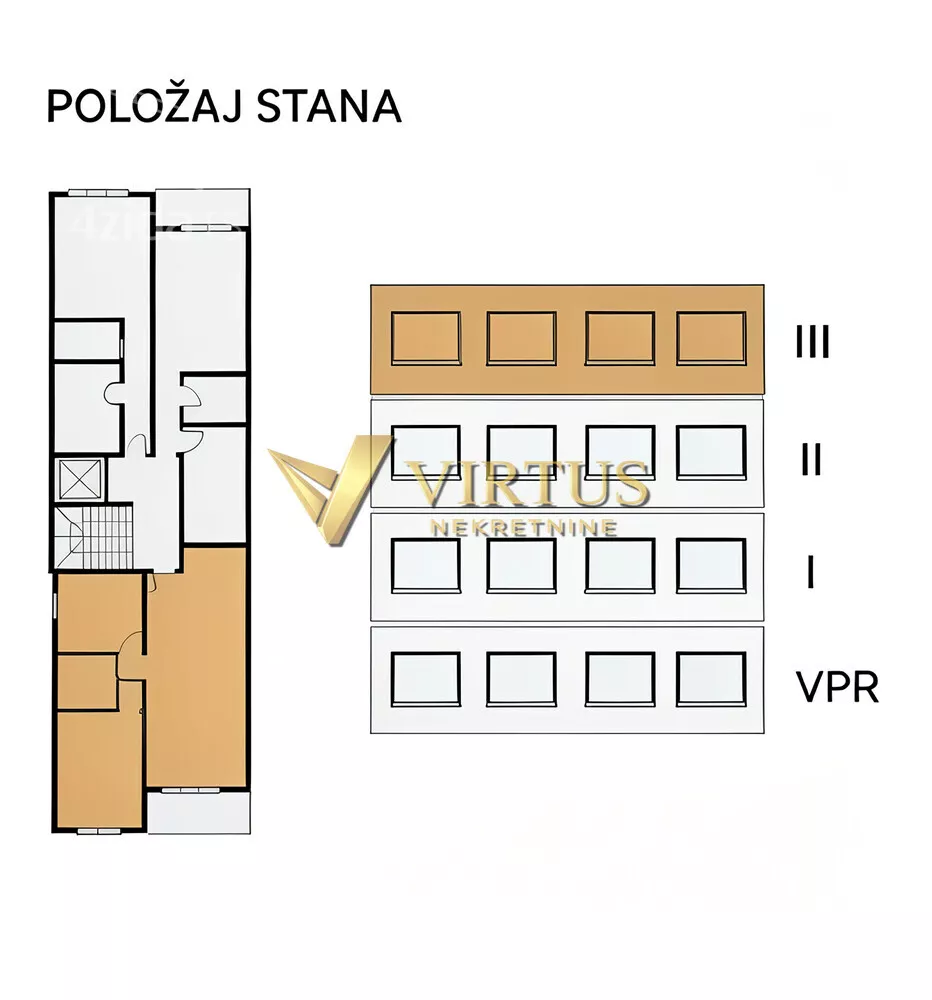 Trosoban stan | 4zida
