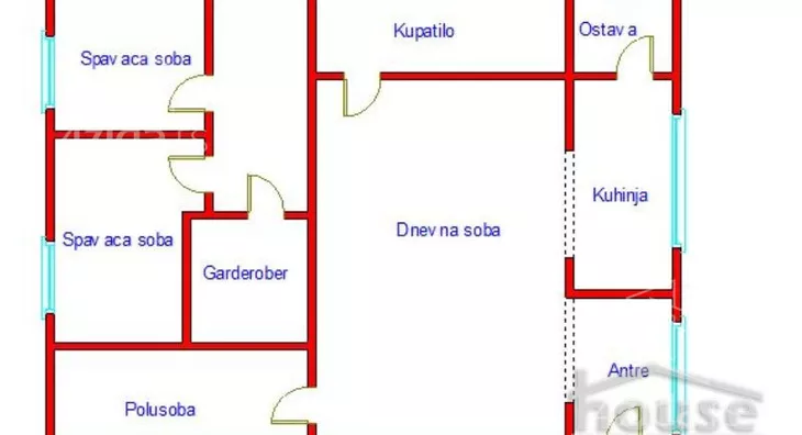 Trosoban stan | 4zida