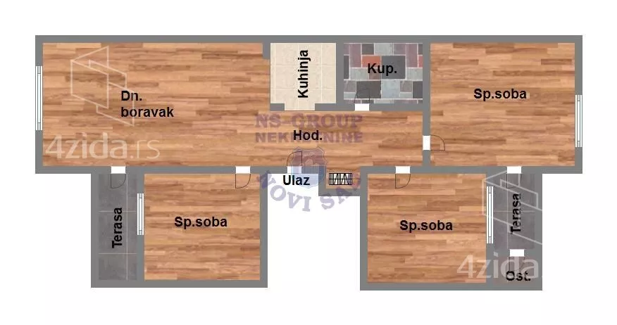 Četvorosoban stan | 4zida