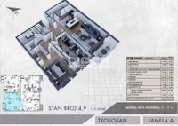 Trosoban stan | 4zida