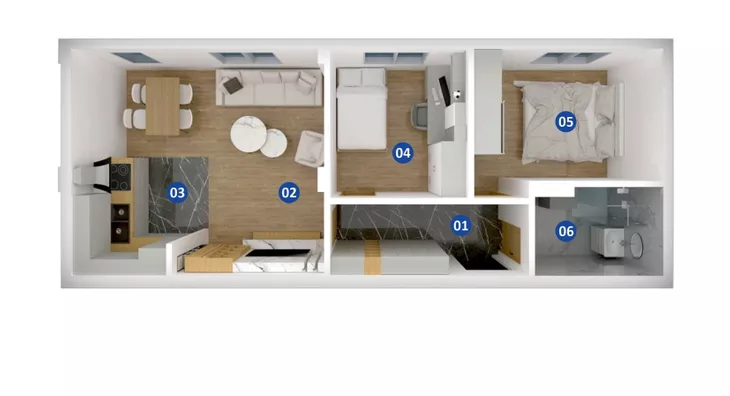 Dvoiposoban stan | 4zida