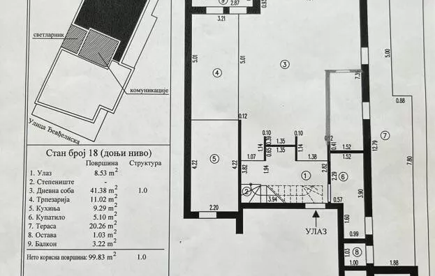 Petosoban stan | 4zida