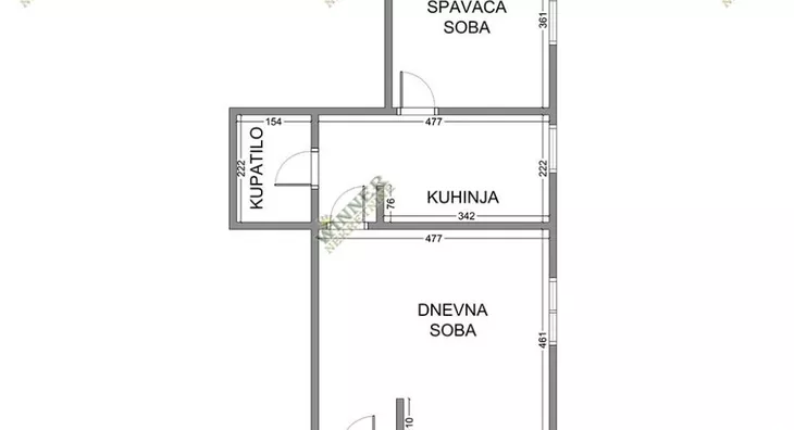 Jednoiposoban stan | 4zida