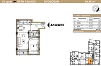 Dvosoban stan | 4zida