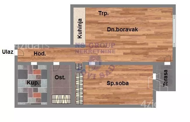 Dvosoban stan | 4zida