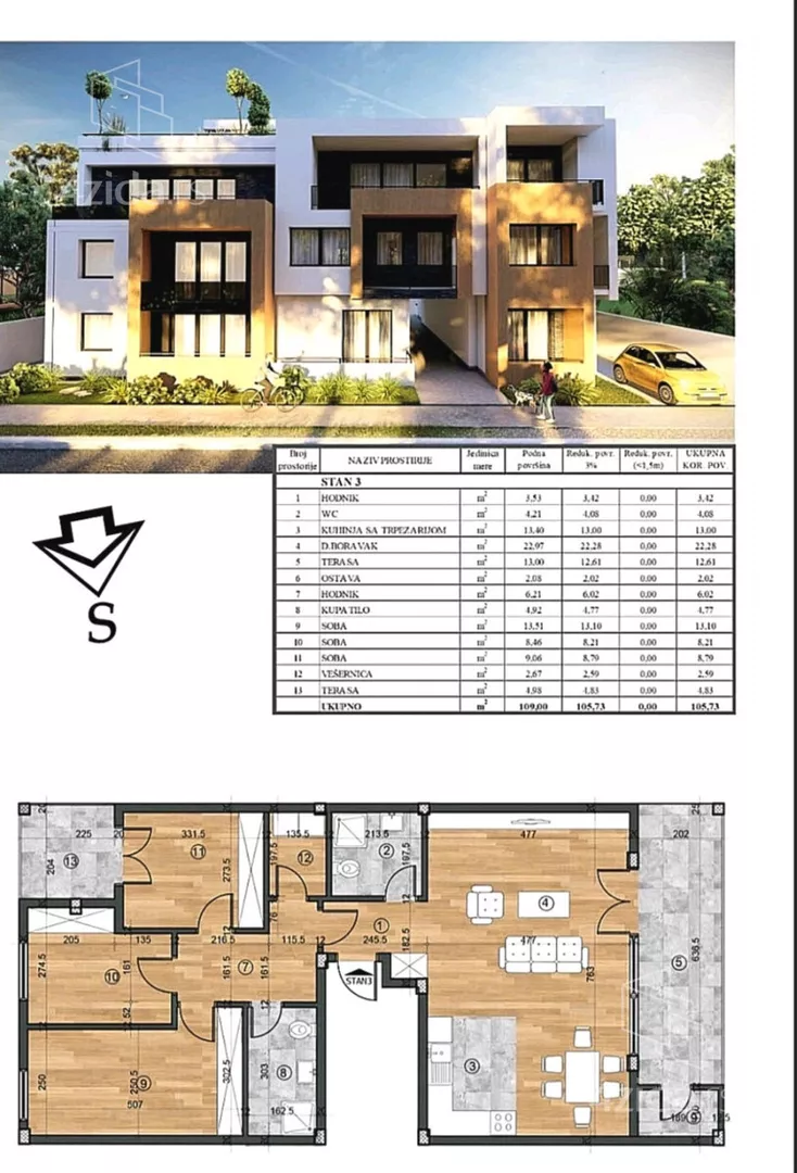 Četvorosoban stan | 4zida