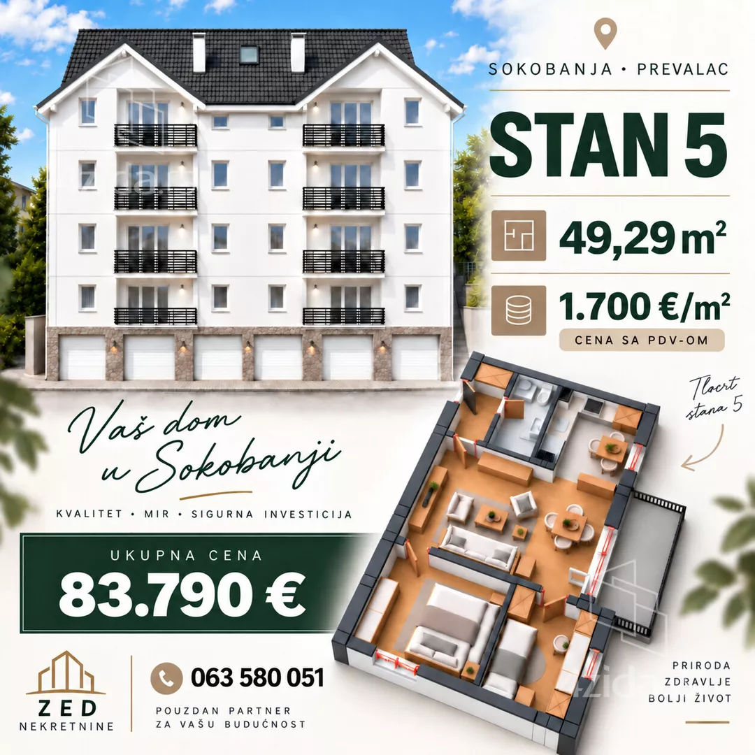 Dvoiposoban stan | 4zida