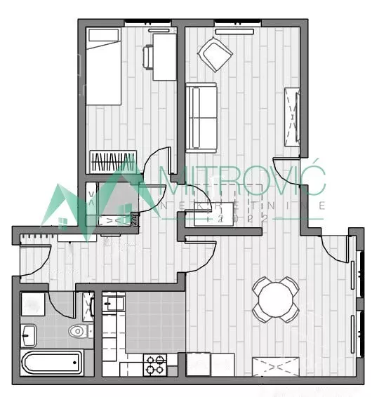 Troiposoban stan | 4zida