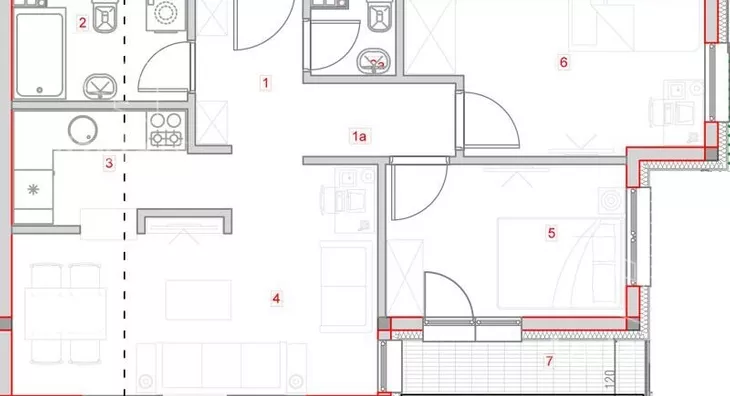 Trosoban stan | 4zida