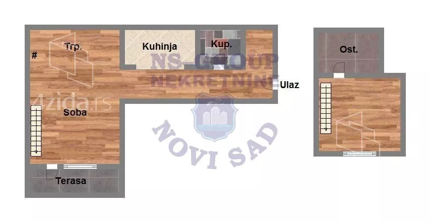 Garsonjera | 4zida