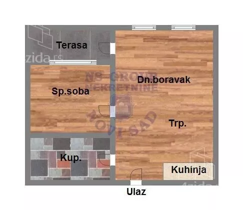 Dvosoban stan | 4zida