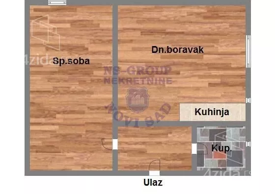 Dvosoban stan | 4zida