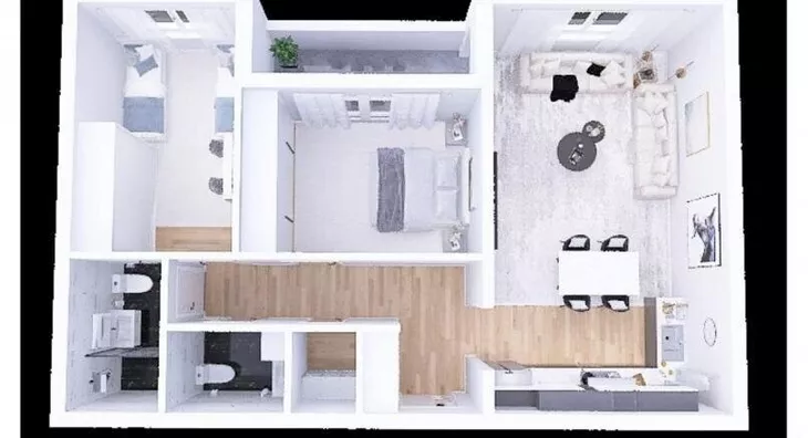 Trosoban stan | 4zida