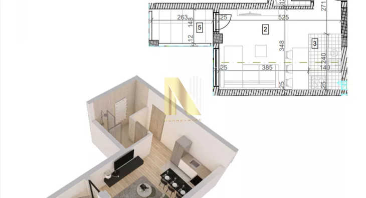 Dvosoban stan | 4zida