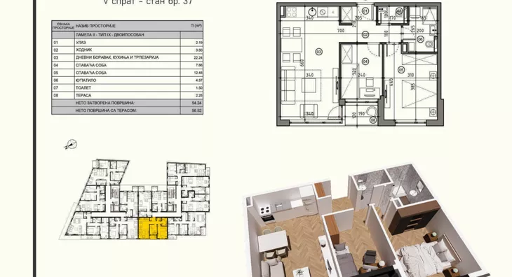 Dvoiposoban stan | 4zida