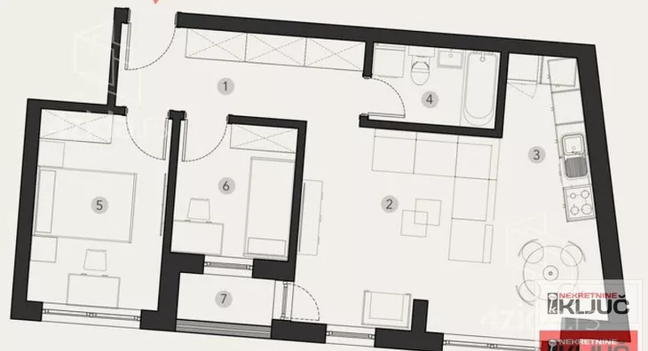 Dvoiposoban stan | 4zida