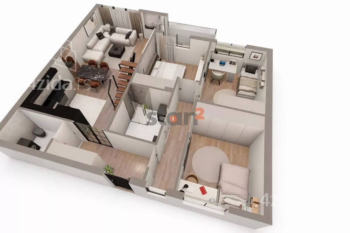 Troiposoban stan | 4zida