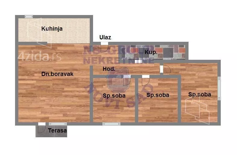 Troiposoban stan | 4zida