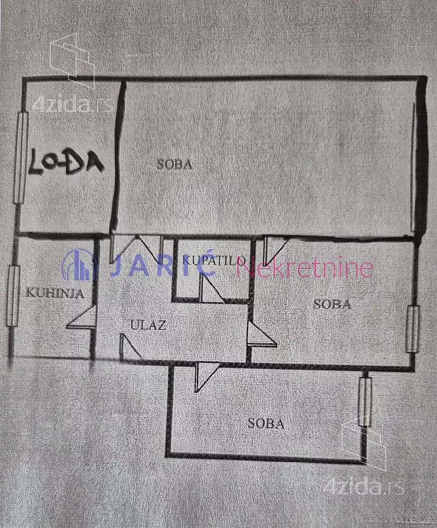 Trosoban stan | 4zida