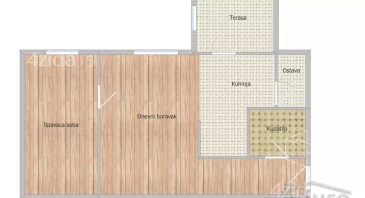 Dvosoban stan | 4zida