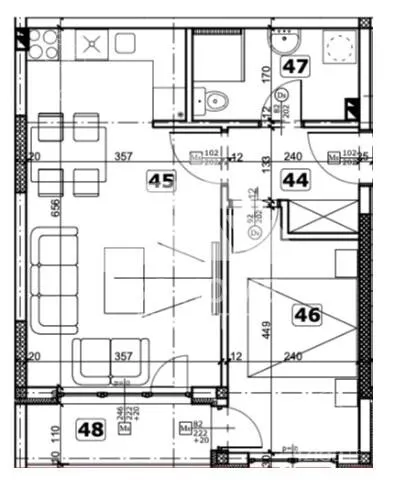 Dvosoban stan | 4zida