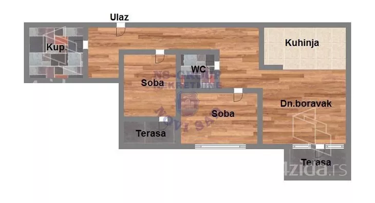 Trosoban stan | 4zida