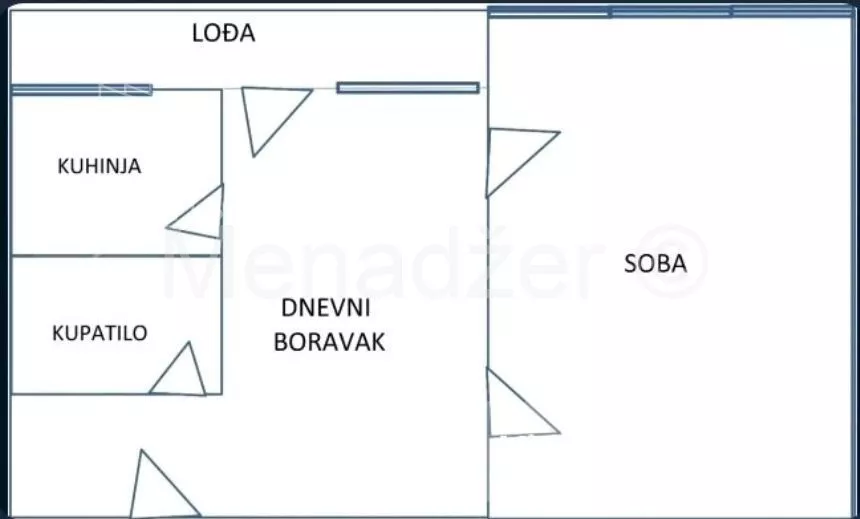 Jednoiposoban stan | 4zida