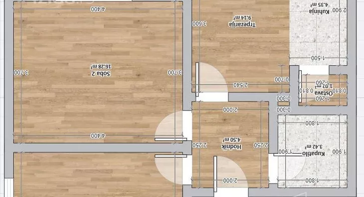 Dvosoban stan | 4zida