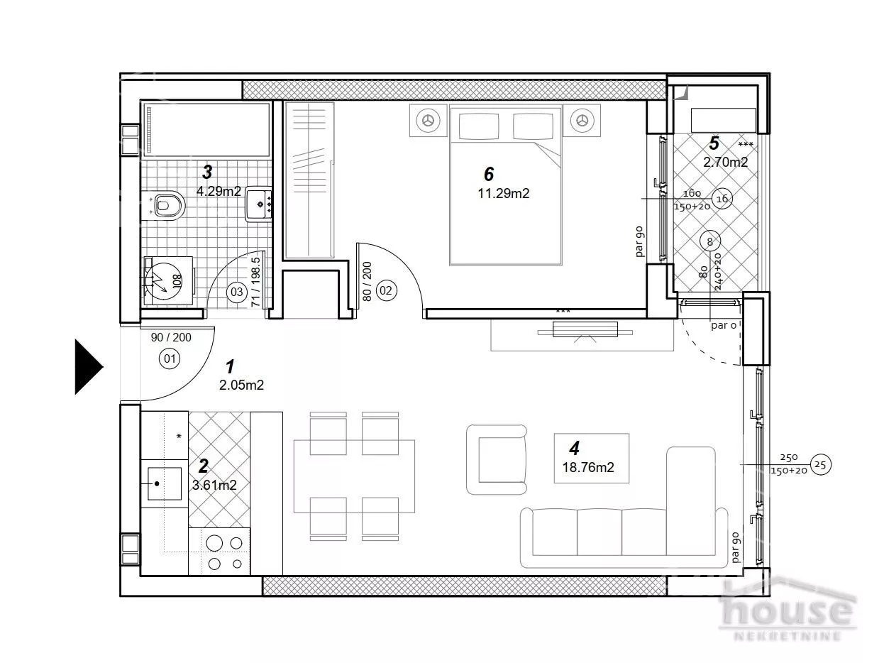 Dvosoban stan | 4zida