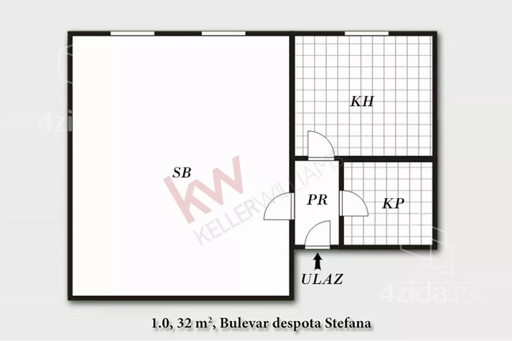 Jednosoban stan | 4zida