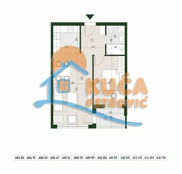 Dvosoban stan | 4zida