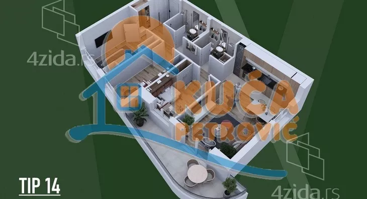 Četvorosoban stan | 4zida