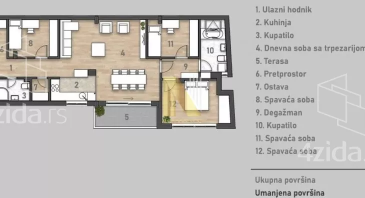 Četvorosoban stan | 4zida