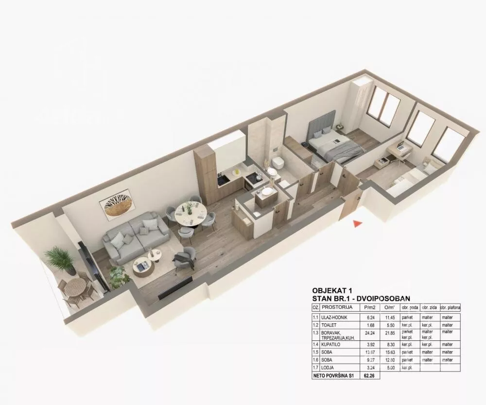 Dvoiposoban stan | 4zida