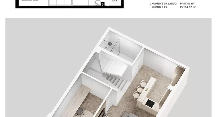 Jednoiposoban stan | 4zida