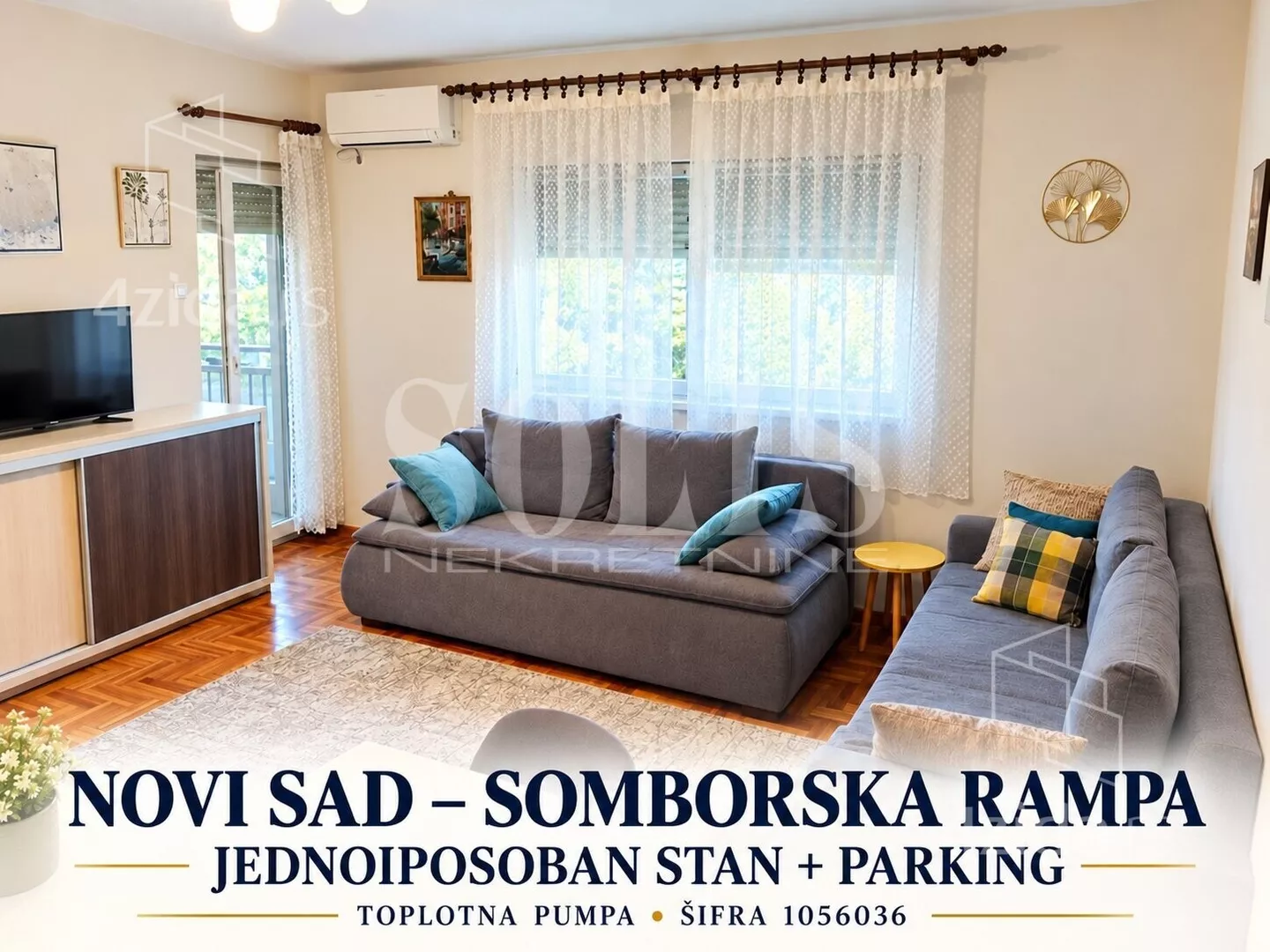Jednoiposoban stan | 4zida