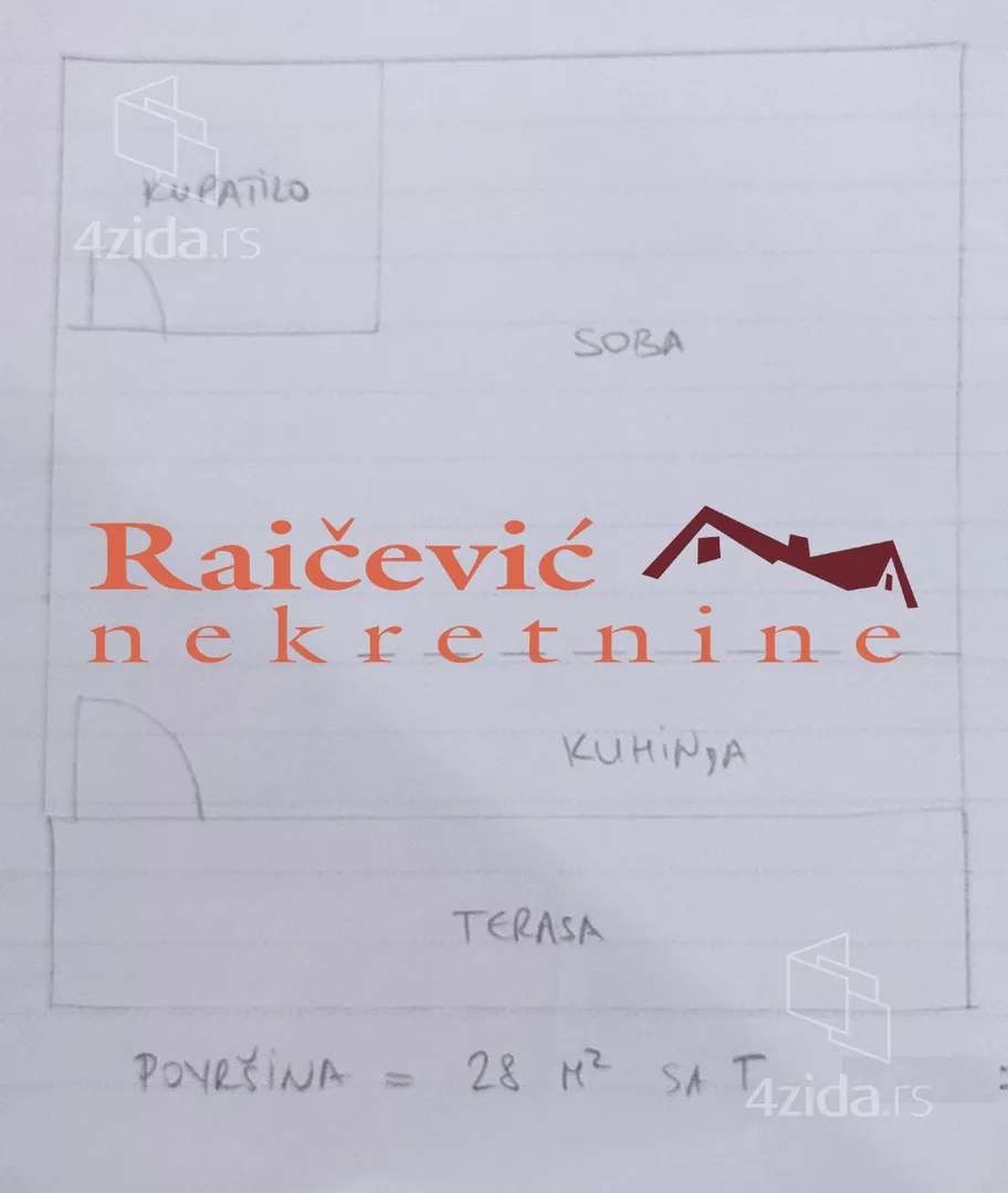 Jednosoban stan | 4zida