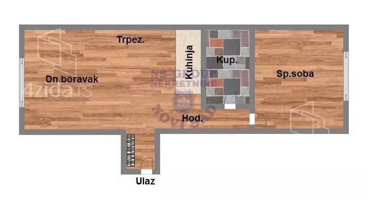 Dvosoban stan | 4zida