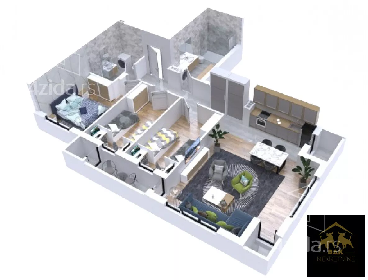 Četvorosoban stan | 4zida