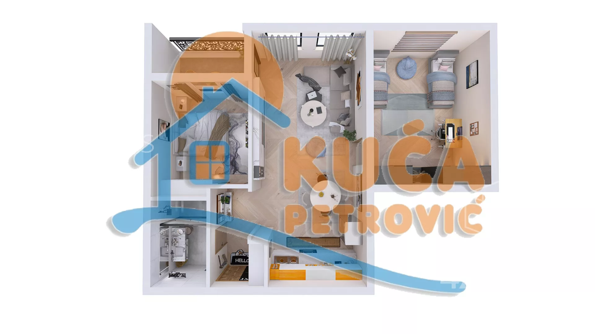 Trosoban stan | 4zida