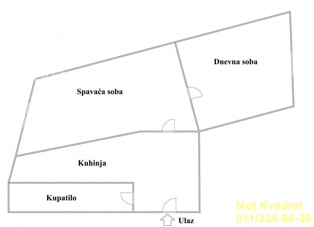Dvosoban stan | 4zida