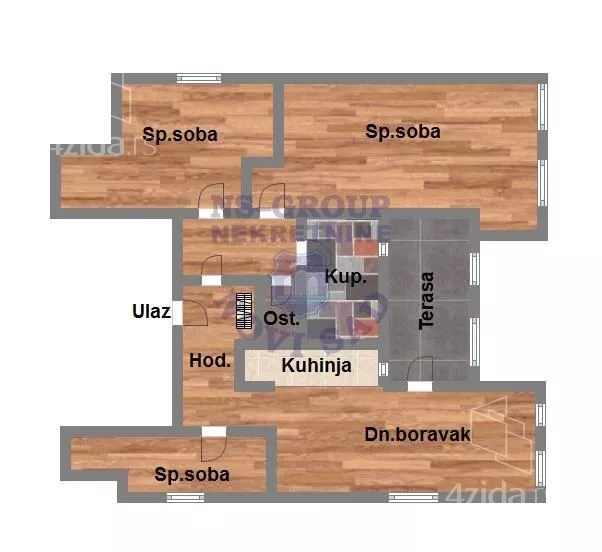 Četvorosoban stan | 4zida
