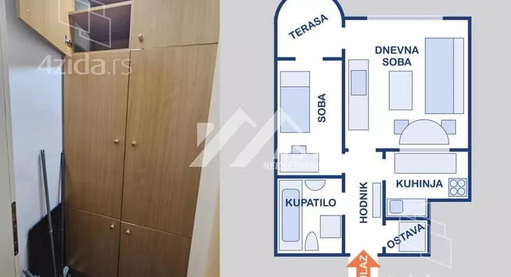 Jednoiposoban stan | 4zida