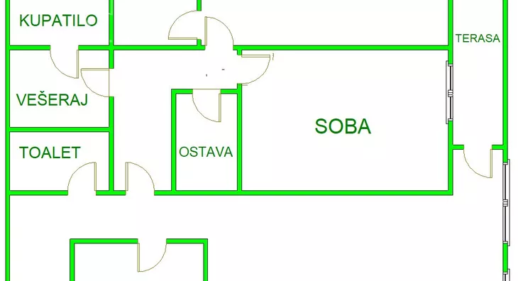 Trosoban stan | 4zida